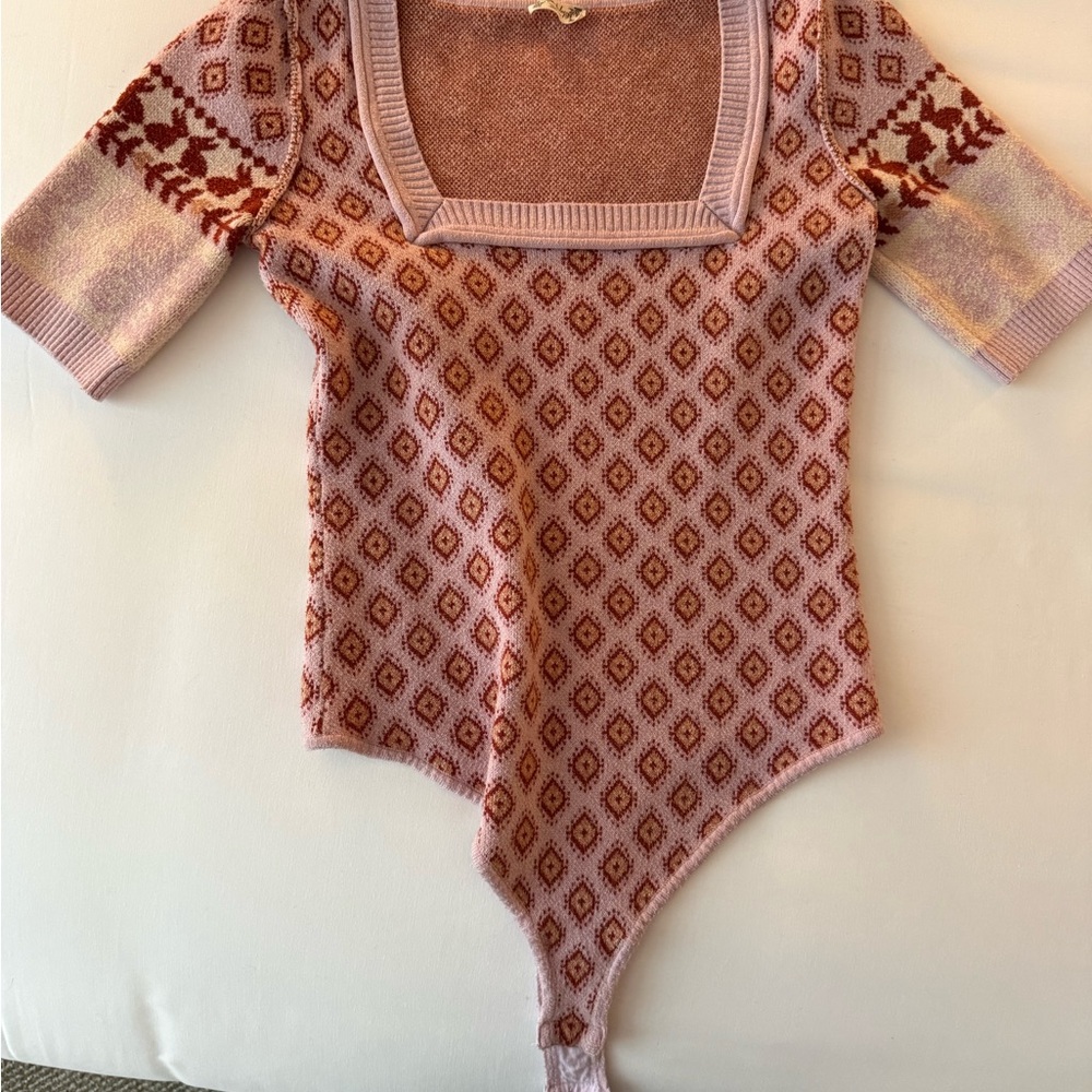 Free People Snow Bunny Bodysuit XS - Picture 6 of 8